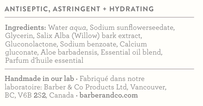 Aftershave Tonic Product Images